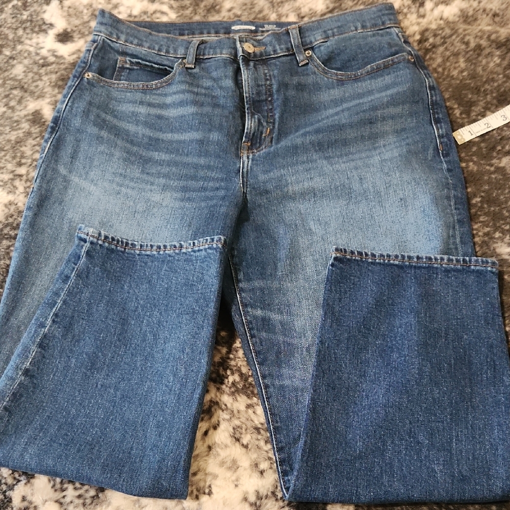 Old Navy Blue Straight Leg Jeans